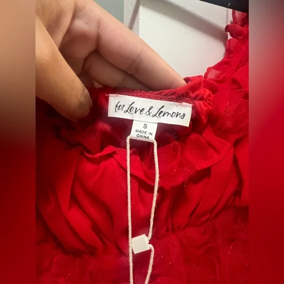 For love & lemons red dress - Picture 4 of 4